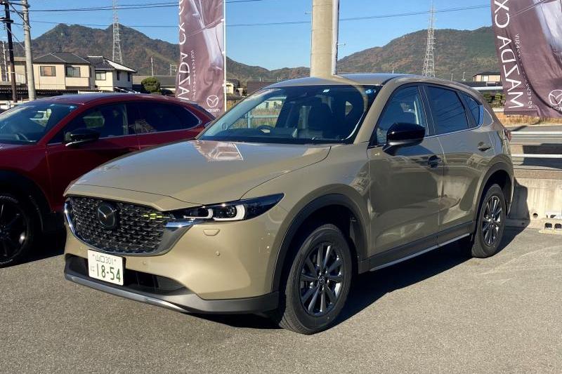 今回の新しいCX-5の試乗車です！