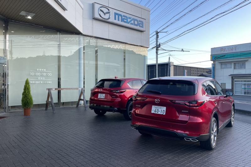 FFのCX-5とFRのCX-60乗り味の違いもぜひご体感ください