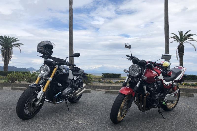 休日は計画立てず、バイクで気分転換です。